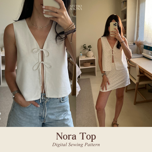 Nora Top - Sewing Pattern